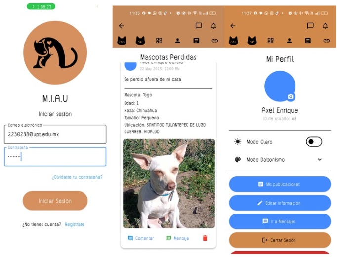 Imagen de la app